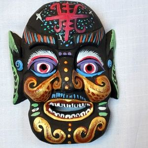 Wall art Painted Face Mask